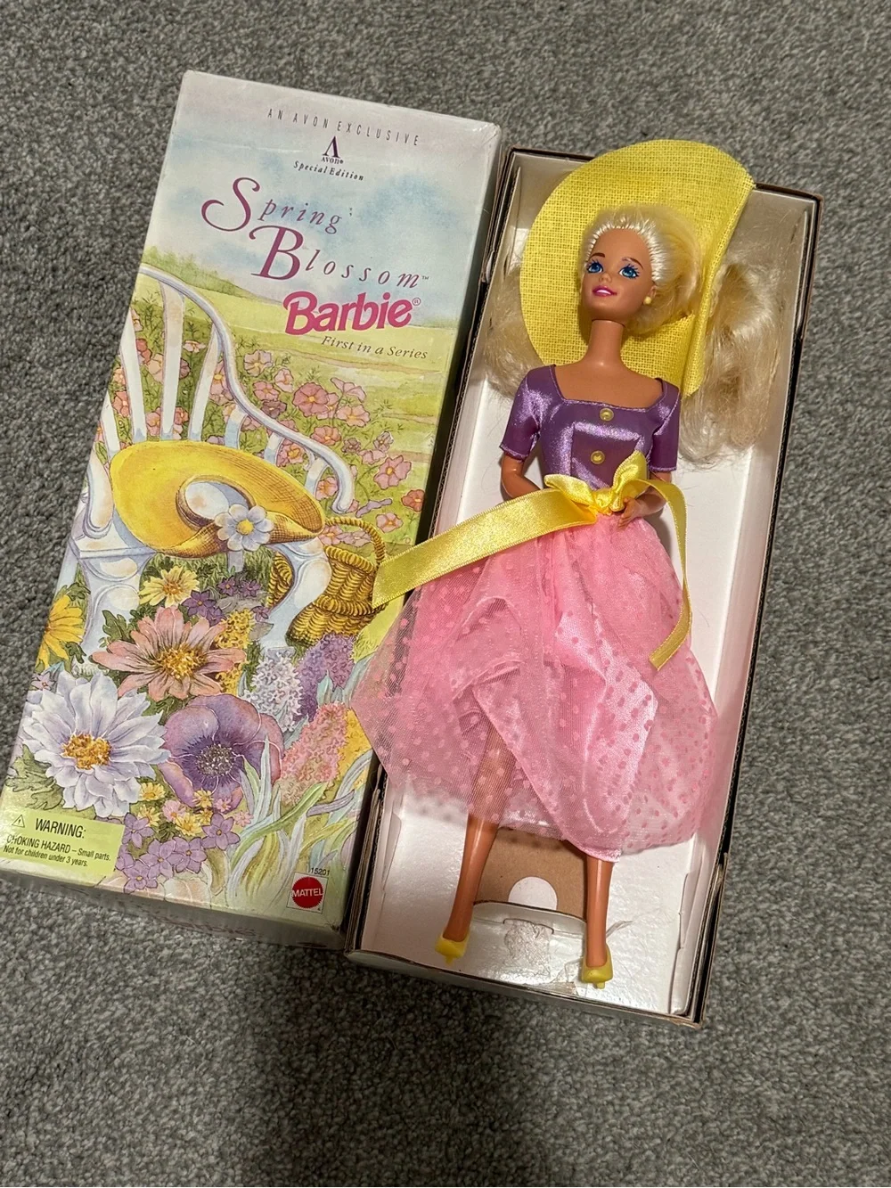 ✨🌸Vintage 1995 Mattel Barbie Doll Spring Blossom Collectible Authentic